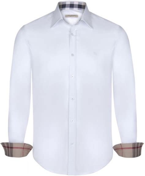 burberry shirts white